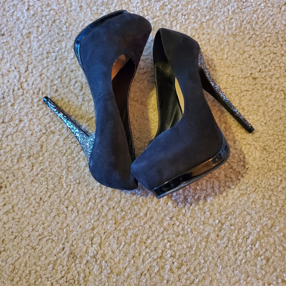 Black heels